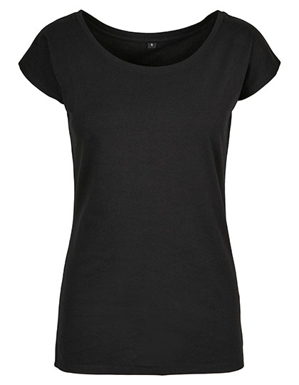 Build Your Brand Basic BB013 Ladies´ Wide Neck Tee