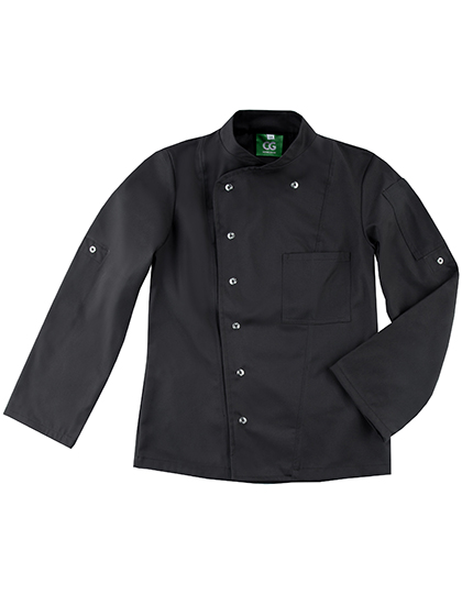 CG Workwear 03105-44 Ladies´ Chef Jacket Turin GreeNature