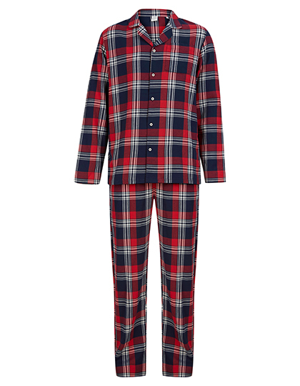 SF Men SF074 Men´s Tartan Lounge Set
