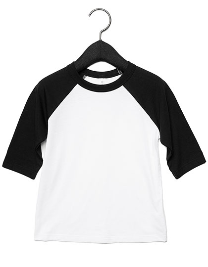 Canvas 3200T Toddler 3/4 Sleeve Baseball Tee
