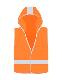 Korntex KXKWH Kids´ Hooded Hi-Vis Safety Vest Odense
