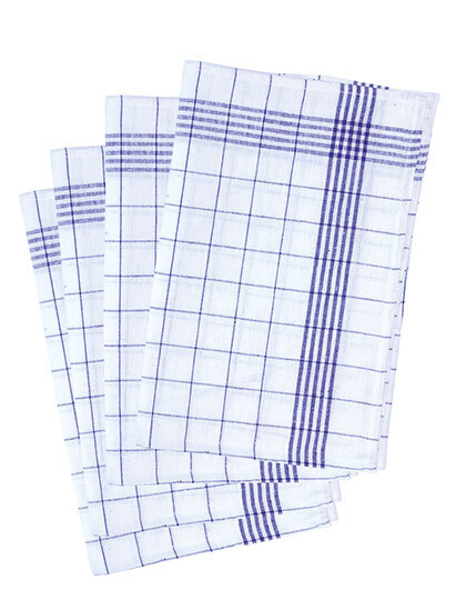 Karlowsky GT16 Geschirrtuch kariert (10-er Pack)