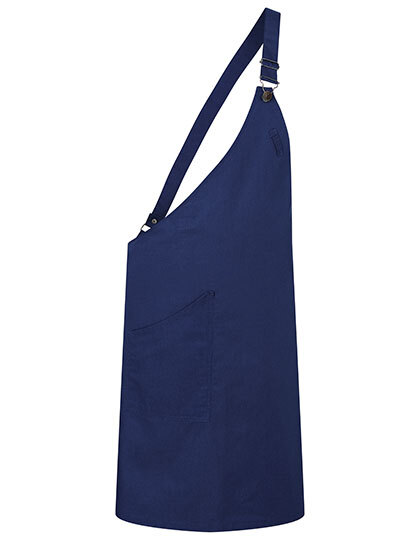 Karlowsky LS 36 Asymmetrische Latzschürze Classic mit Tasche