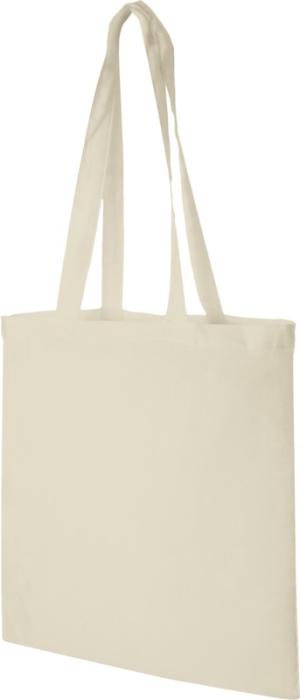 Cotton tote bag including logo screen printing
