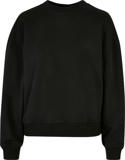 Build Your Brand BY212 Ladies Oversized Crewneck Sweatshirt