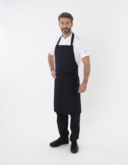 Dennys London DP10 Bib Apron With Adjustable Halter