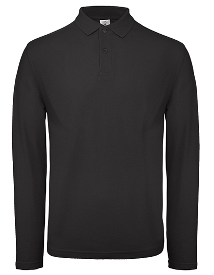 B&amp;C BE INSPIRED PUI12 Men´s Long Sleeve Polo ID.001