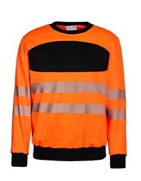 Korntex EOSSW EOS Hi-Vis Workwear Sweatshirt With Printing Area