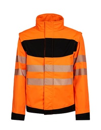 Korntex EOSSJ EOS Hi-Vis Workwear Softshell Jacket With Printing Area