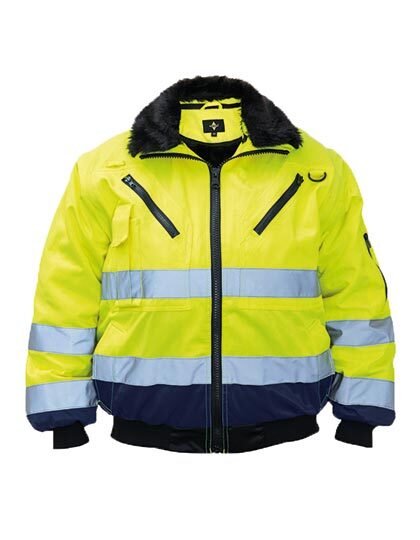 Korntex KXPJ Robust 4-in-1 Hi-Vis Pilot Jacket Oslo