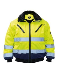 Korntex KXPJ Robust 4-in-1 Hi-Vis Pilot Jacket Oslo