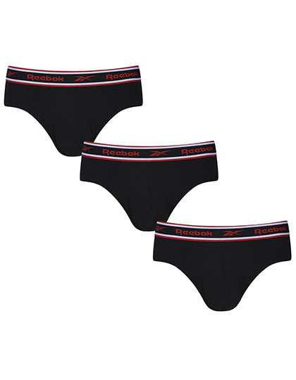 Reebok U5_C8241_RBK Men´s Brief - Chase (3 Pair Pack)