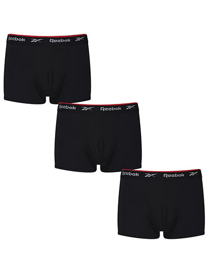 Reebok U5_C8260_RBK Men´s Short Sports Trunk - Redgrave (3 Pair Pack)
