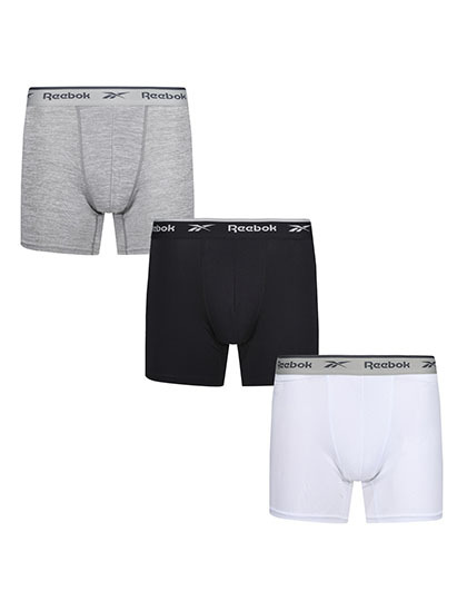 Reebok U5_C8261_RBK Men´s Medium Sports Trunk - Ainslie (3 Pair Pack)