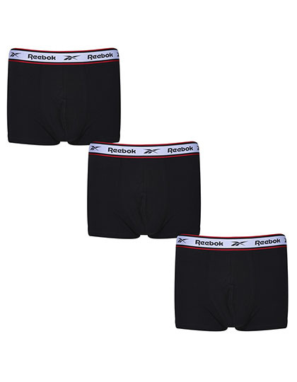 Reebok U5_C8265_RBK Men´s Trunk - Barlow (3 Pair Pack)