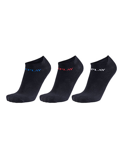 Replay C100628 In Liner Socks (3 Pair Banderole)