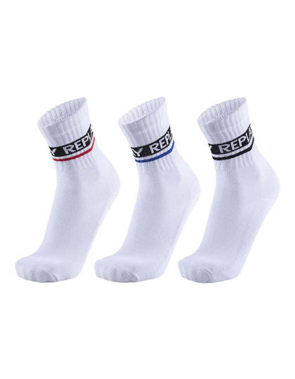 Replay C100634 Tennis Socks (3 Pair Card wrap)
