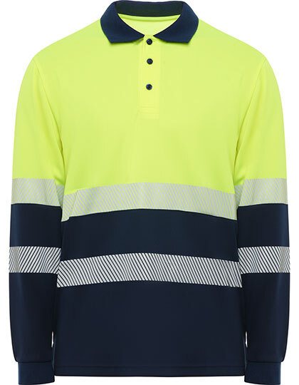 Roly Workwear HV9316 Polo Shirt Vega Long Sleeve