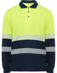 Roly Workwear HV9316 Polo Shirt Vega Long Sleeve