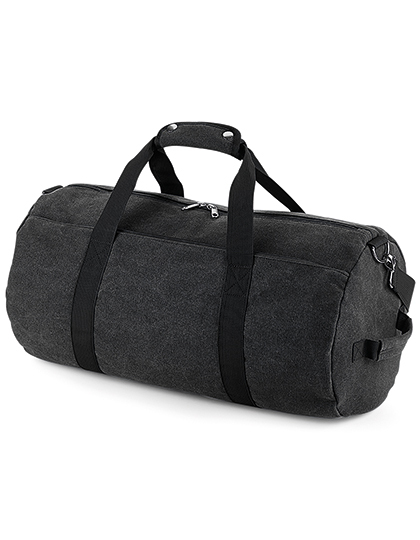 BagBase BG655 Vintage Canvas Barrel Bag