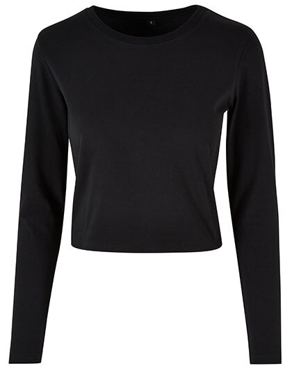 Build Your Brand BY261 Ladies Short Longsleeve Tee