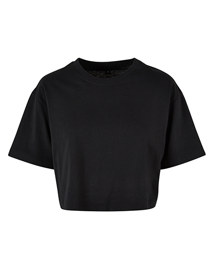 Build Your Brand BY264 Ladies Short Oversized Tee