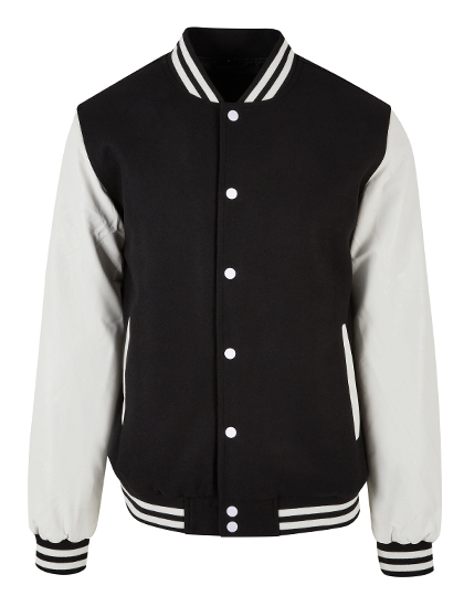 Build Your Brand BY269 Oldschool College Jacket