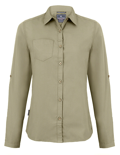 Craghoppers Expert CES002 Expert Womens Kiwi Long Sleeved Shirt