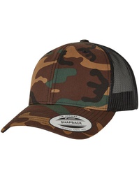 FLEXFIT 6606CA Retro Trucker Camo Cap