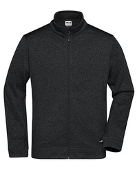 James&Nicholson JN862 Men´s Knitted Workwear Fleece Jacket -STRONG-