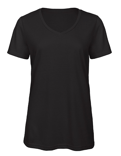B&amp;C TW058 V-Neck Triblend T-Shirt /Women