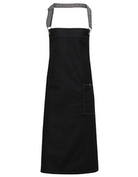 Premier Workwear PR134 District Waxed Look Denim Bib Apron