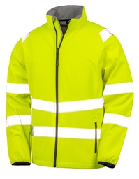 Result Genuine Recycled R505X Recycled Printable Safety Softshell Jacket