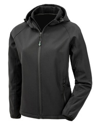 Result Genuine Recycled R911F Women´s Recycled 3-Layer Printable Hooded Softshell Jacket