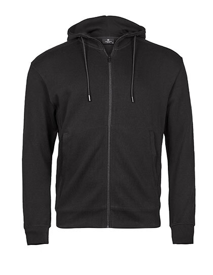 Tee Jays 5508 Ribbed Interlock Hooded Full Zip