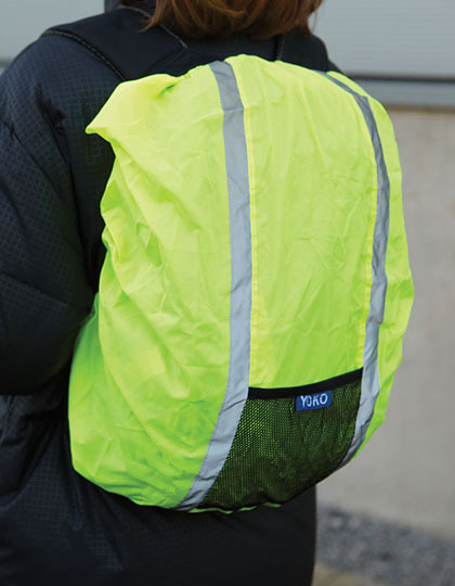 YOKO HVW068 Hi-Vis Waterproof Backpack Cover