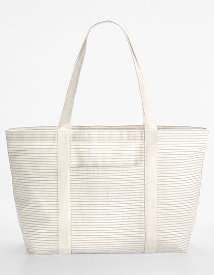 Westford Mill W255 Striped Organic Cotton Shopper