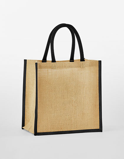 Westford Mill W477 Natural Starched Jute Mini Gift Bag