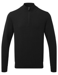 Asquith & Fox AQ048 Men´s Cotton Blend 1/4 Zip Sweater