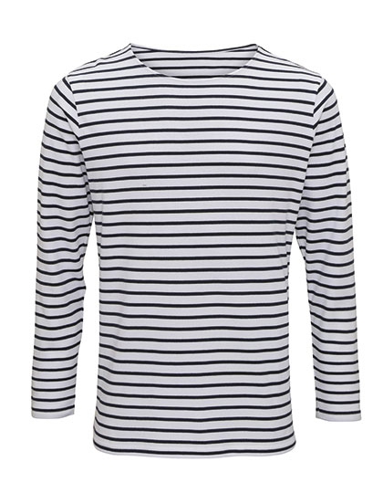Asquith &amp; Fox AQ070 Men´s Marinière Coastal Long Sleeve Tee