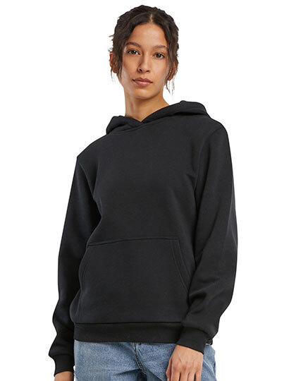 Build Your Brand BY289 Ladies Fluffy Hoody