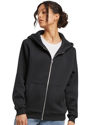 Build Your Brand BY290 Ladies Fluffy Zip Hoody