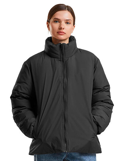 Build Your Brand BY383 Ladies Loose Puffer Jacket