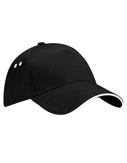 Beechfield B15C Ultimate 5 Panel Cap - Sandwich Peak