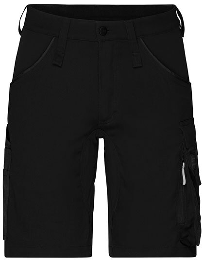 James&amp;Nicholson JN1811 Workwear Stretch-Bermuda Slim Line