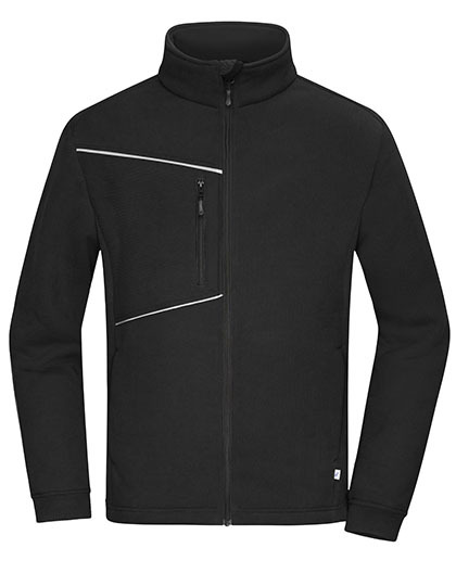 James&amp;Nicholson JN1870 Fleece Jacket - Corduroy Look