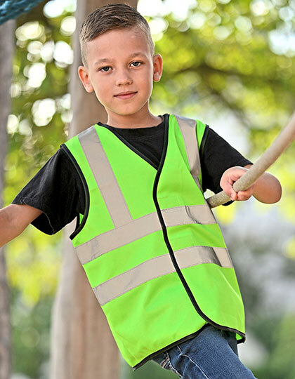 Korntex KWVR Childrens Safety Vest Esbjerg - 4 Reflective Stripes