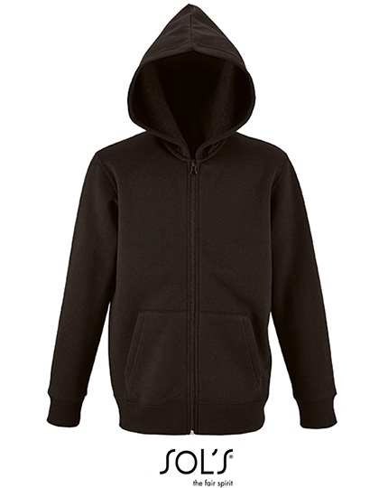 SOL´S 02092 Kids´ Zip Hoodie Stone