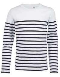SOL´S 03101 Kids´ Long Sleeve Striped T-Shirt Matelot