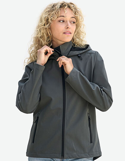 SOL´S 04448 Women´s Race Softshell Hooded Jacket